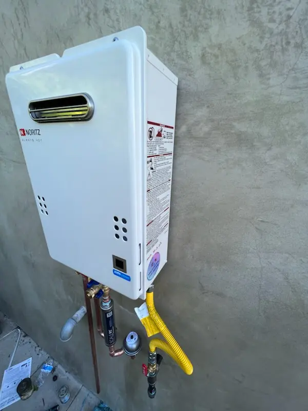 Tankless water heater installation for Derwood homes